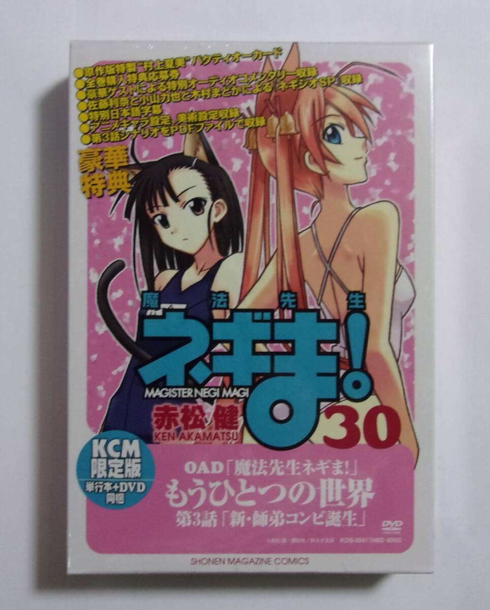 【限定版】【シュリンク未開封品】 魔法先生ネギま! 30巻 赤松健/講談社拍卖