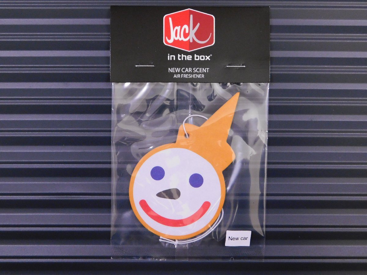 ◆送料\110◆【JACK IN THE BOX ・ピエロ】※《エアーフレッシュナー・NEW CAR / ニューカー》 AIR FRESHENER アメリカン雑貨拍卖