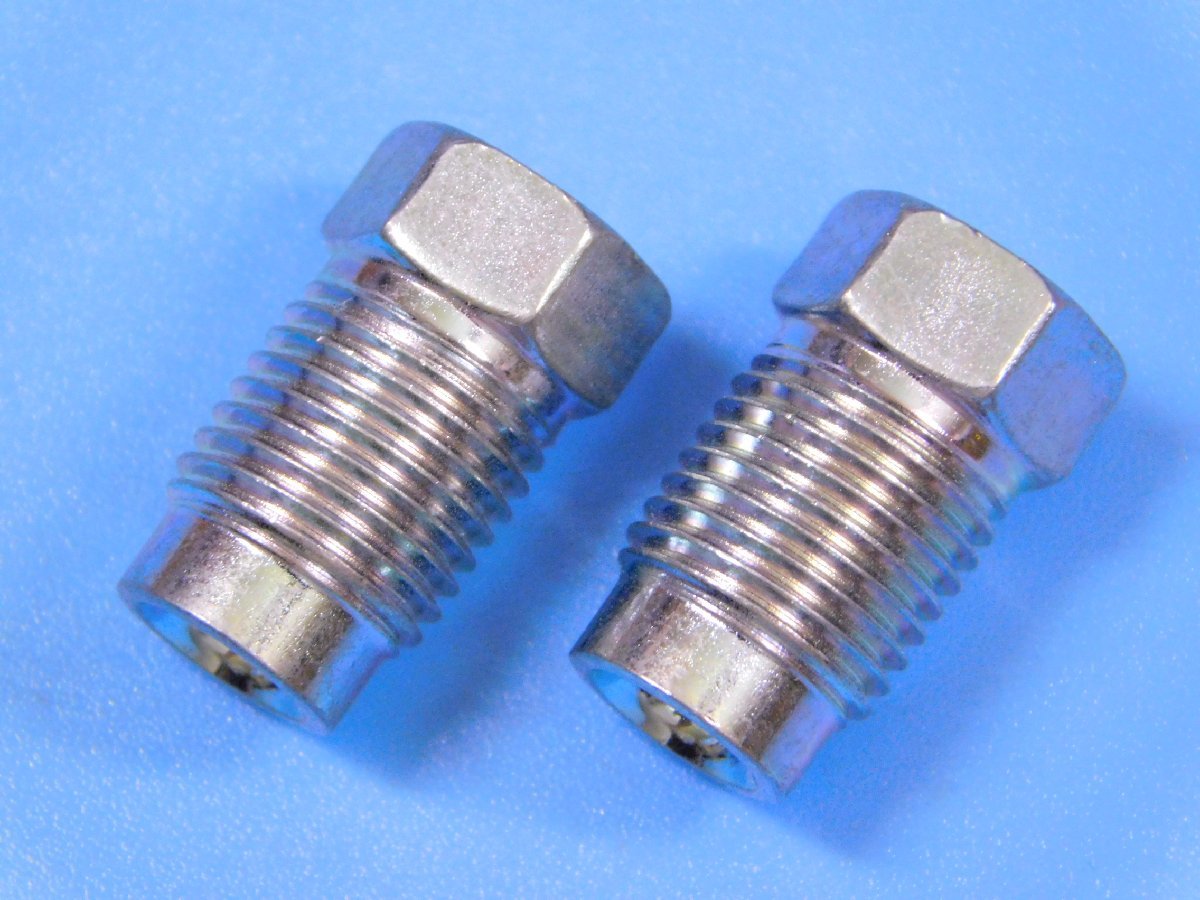 【トヨタ車用/フレアナット2個・M10×1.0】※ ブレーキパイプ制作に!拍卖