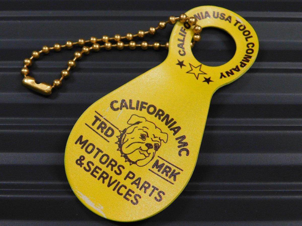 ◆送料\140◆【カラフル シューホーンキーホルダー】※《BULLDOG・ブルドッグ / イエロー》 靴べら キーリング アメリカン拍卖