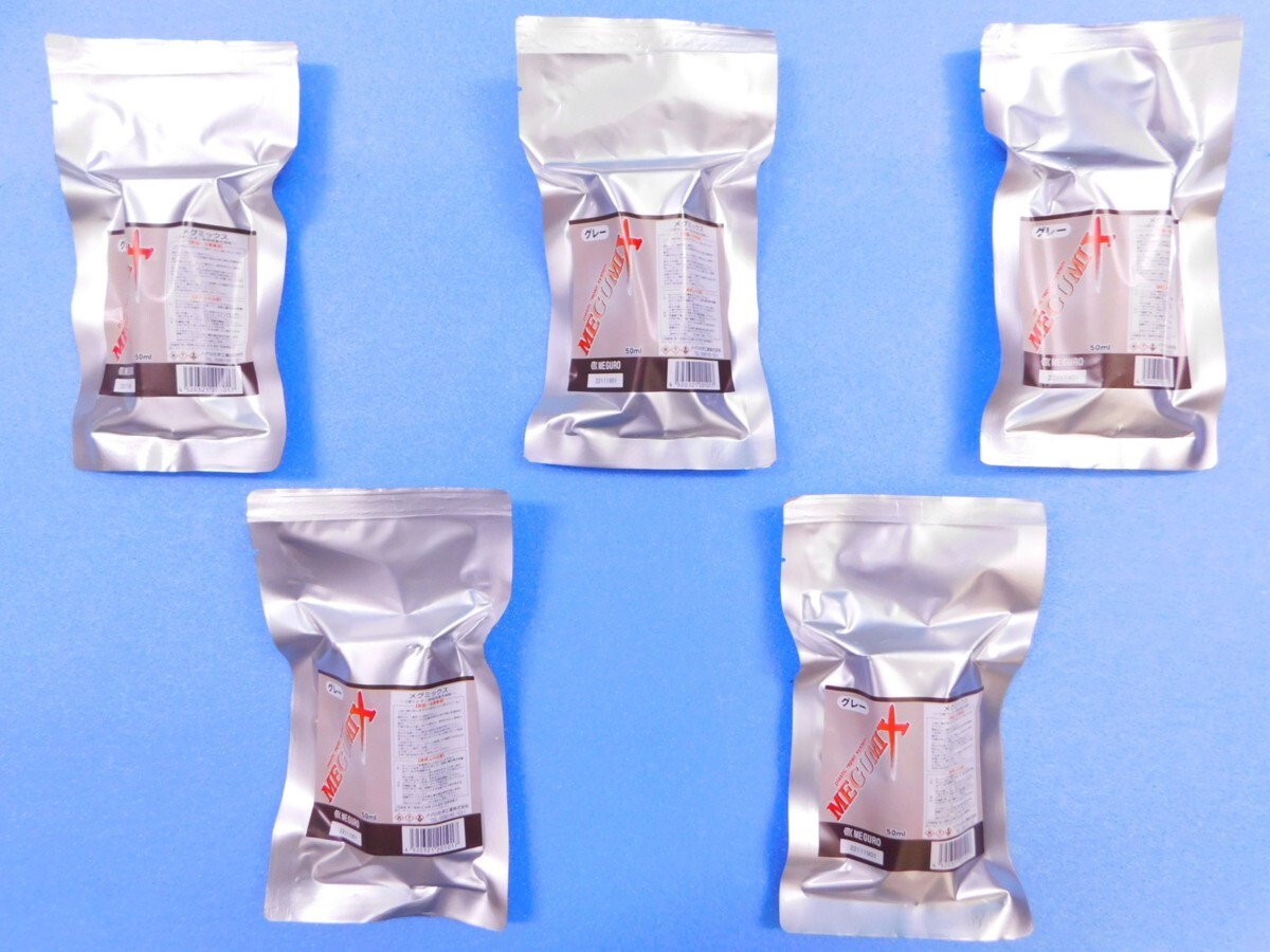 【メグミックス接着剤・グレー120286 ×5個】 バンパー ラジエター ヘッドランプユニット補修拍卖