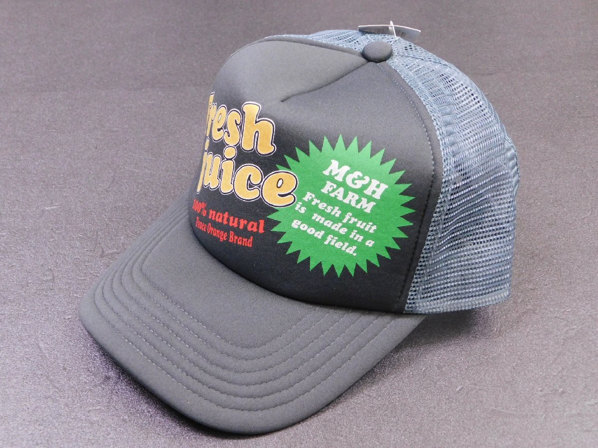 ◆送料\450◆【ピースキャップ・PEACE CAP】※《PUP-14 / グレー》 メッシュキャップ アメカジ アメリカン雑貨拍卖