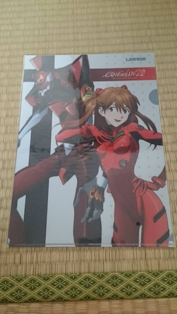 エヴァンゲリオン ローソン クリアファイル 式波・アスカ・ラングレー プラグスーツ 第一弾拍卖