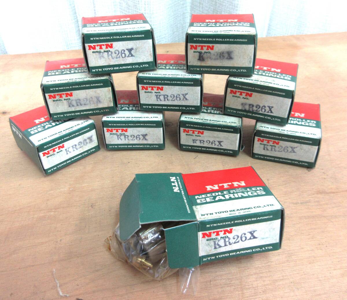 現品限り未使用品在庫処分 NTNベアリング カムフォロア KR26X 10個組拍卖