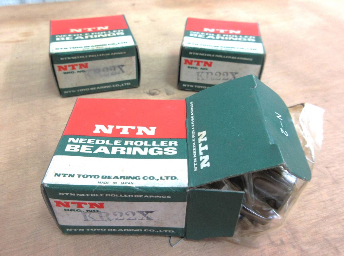 現品限り未使用品在庫処分 NTNベアリング カムフォロア KR22X 3個組拍卖