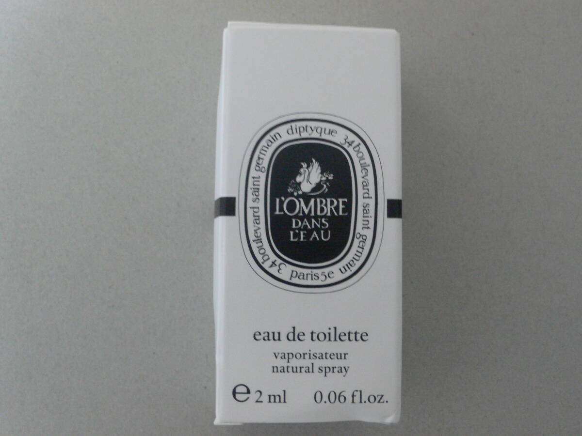 (大)Diptyque ディプティック L'Ombre dans L'Eau ロンブル ダン ロー オードトワレ 香水 2ml ロンブルダンロー拍卖