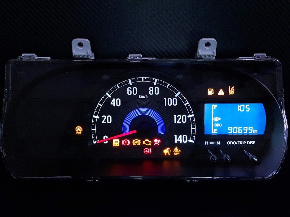 ★☆ハイゼット S321V スピードメーター 持ち込みでのLED打ち替え加工作業☆★拍卖