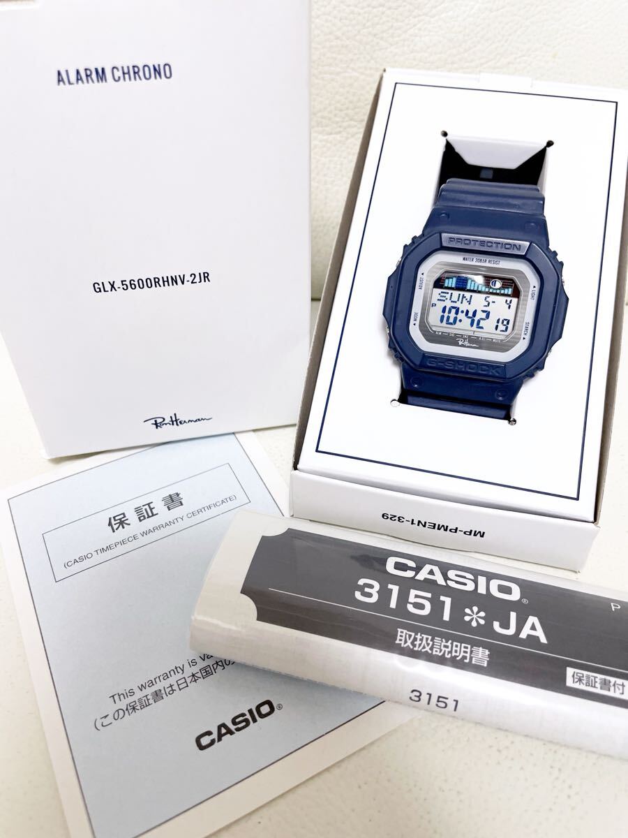 ★G-SHOCK★Gショック★RonHeaman★ロンハーマン★RHC★GLX-5600RHNV-2JR★腕時計★デジタル腕時計★CASIO★カシオ★ネイビー系拍卖