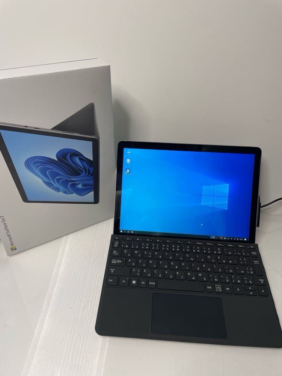 H2-1-5050201 microsoft surface go3 4GB/64GB model 1901 officer WIN10 認識済 バッテリー98.5% 拍卖