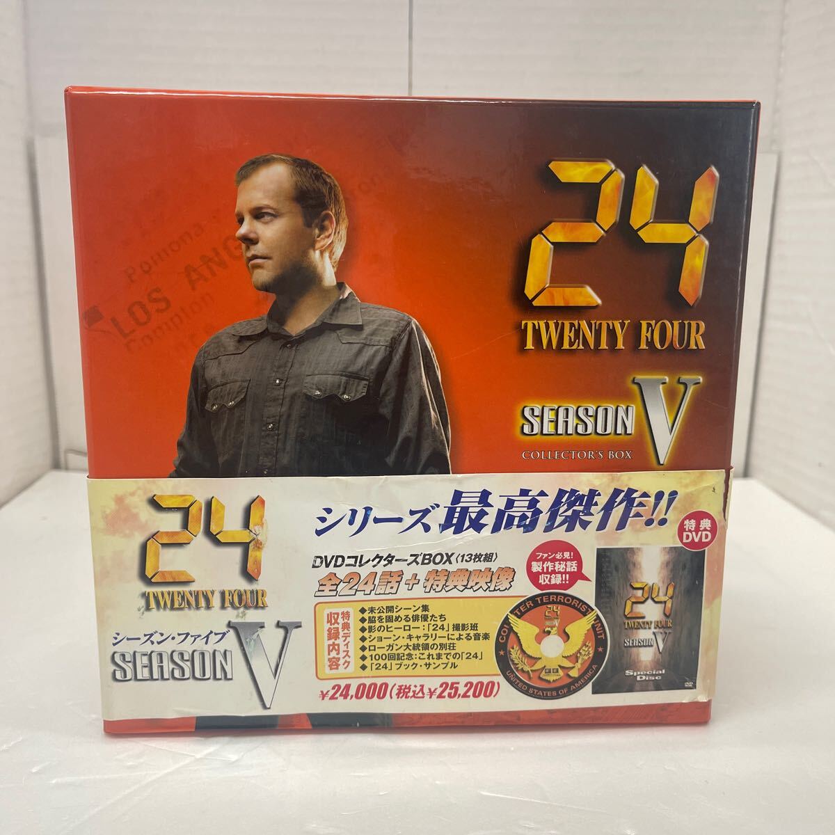 ● 24 TWENTY FOUR SEASON 5 1-12 Special DISC DVD BOX コレクターズボックス 中古品 ●拍卖