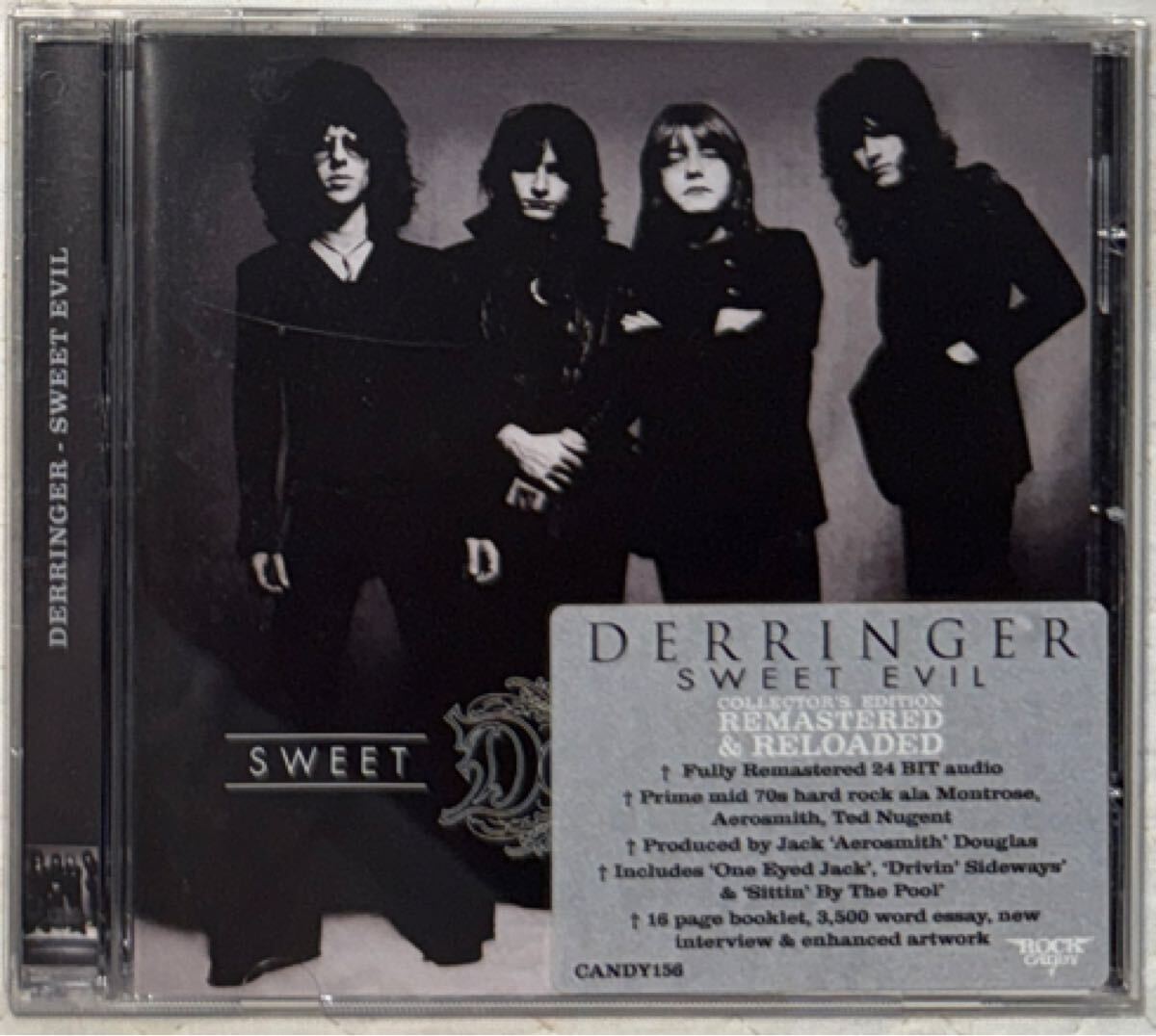 デジタルリマスター盤!Rick Derringer / Sweet Evil / リック・デリンジャー / ROCK CANDY拍卖