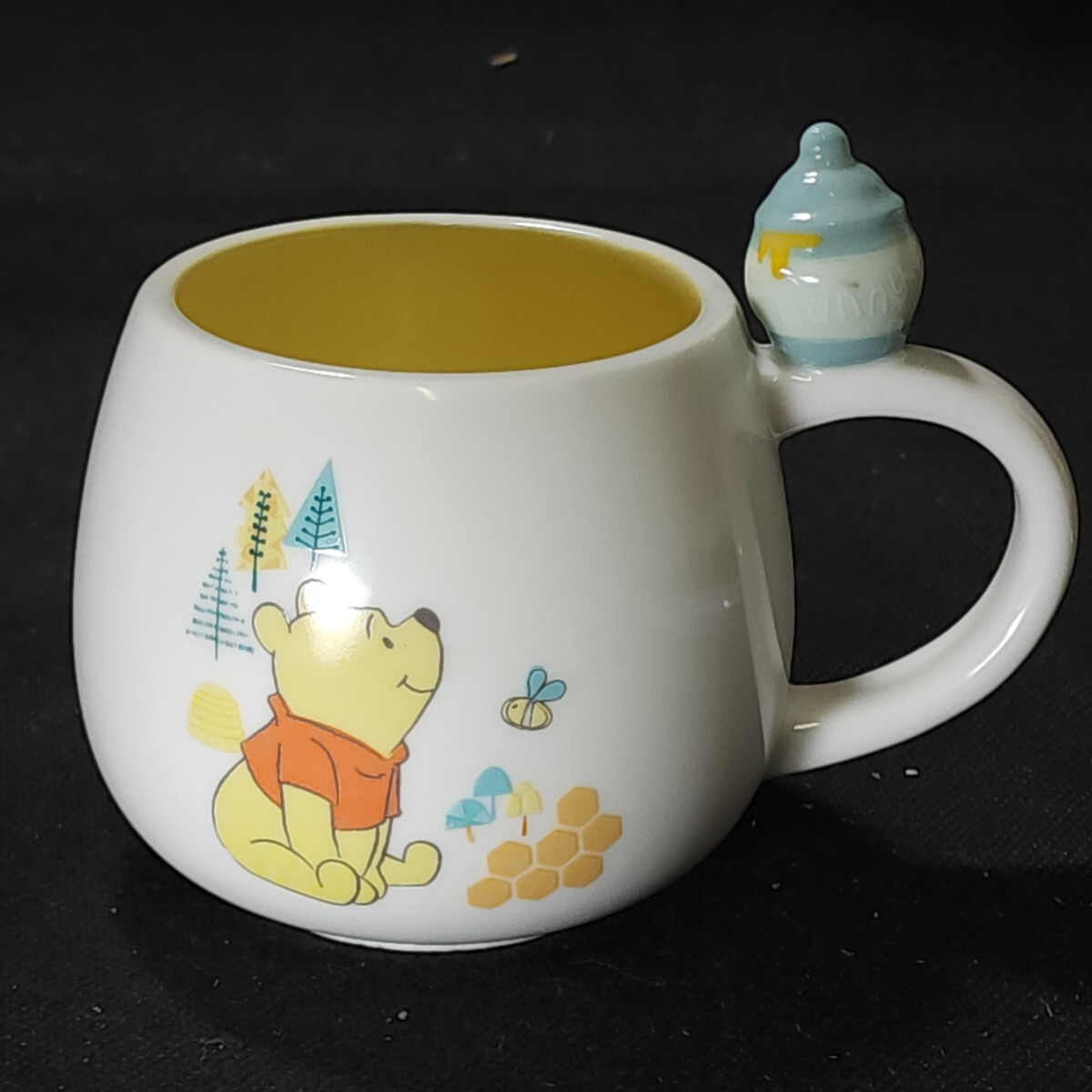 くまのプーさん はちみつマグカップ 未使用 /ウイニーザプー/ハニーポット/ディズニー/食器/陶磁器/拍卖