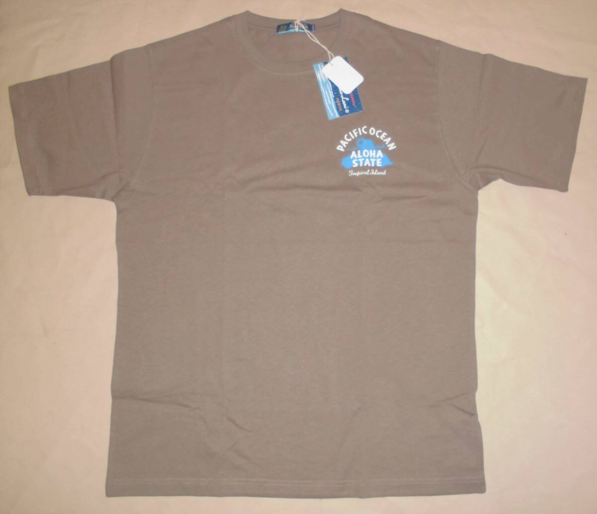 Hulalani クラシックカー プリントTシャツ L ハワイアンブランド ブラウン拍卖