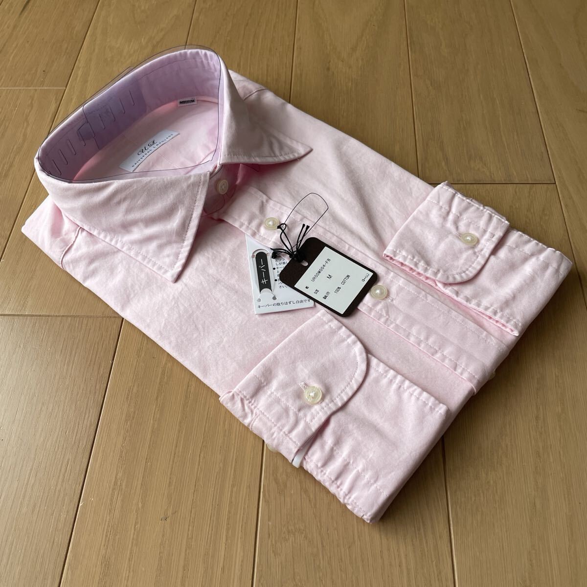 ユニバーサルランゲージ長袖ドレスシャツ新品M39-84ダンガリー拍卖