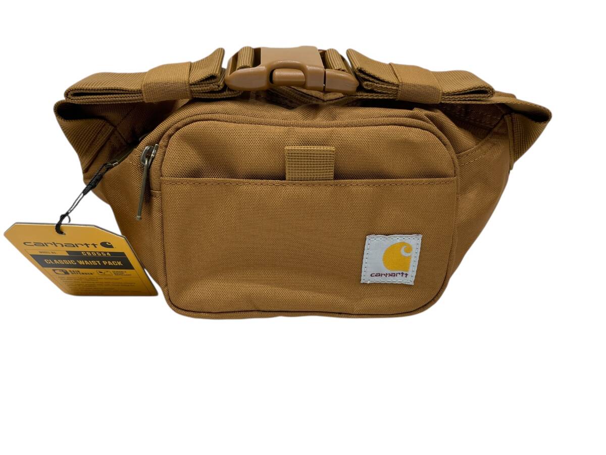 Carhartt (カーハート) CLASSIC WAIST PACK ウエスト ショルダーバッグ B0000554 ブラウン ウィメンズ/045拍卖