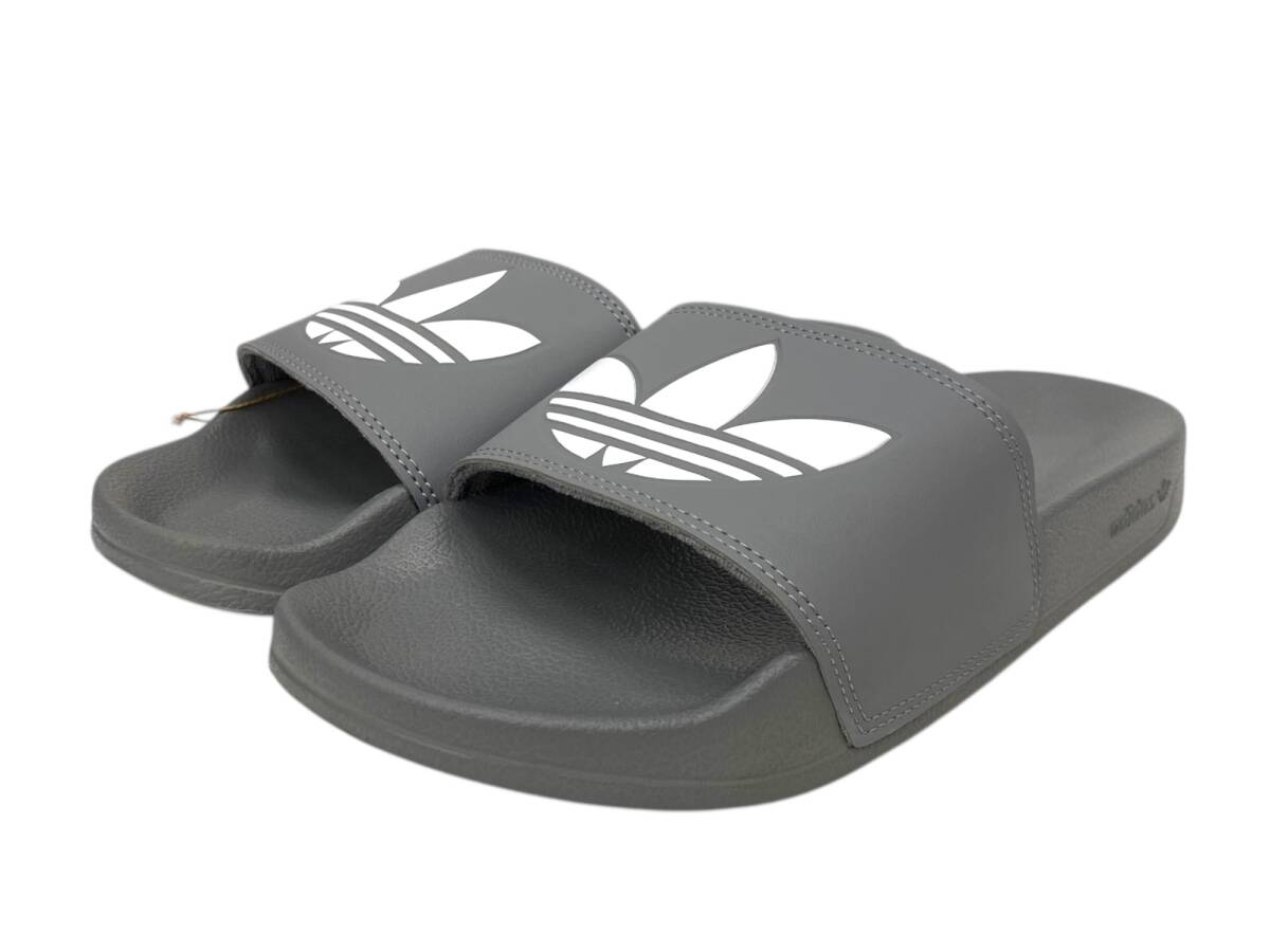 adidas (アディダス) ADILETTE LITE SLIDES シャワーサンダル アディレッタ FU7592 26.5cm UK8 グレー メンズ/009拍卖