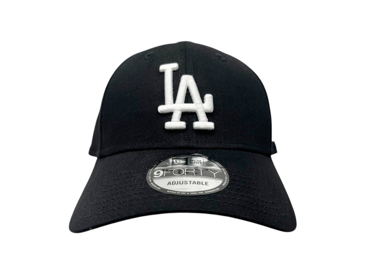 NEWERA (ニューエラ) ロサンゼルス・ドジャース 9FORTY CAP ベースボールキャップ 11405493 F ブラック×ホワイト ウィメンズ/028拍卖