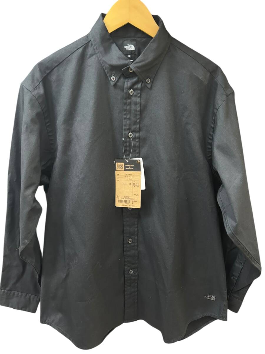 THE NORTH FACE (ザノースフェイス) L/S Half Dome Shirt 長袖シャツ NR12450 M ブラック メンズ/027拍卖