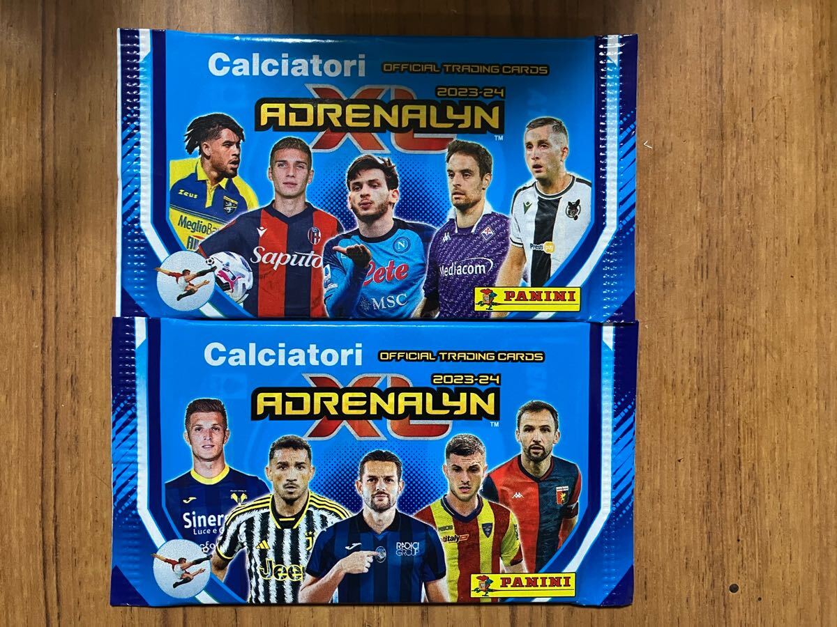 新品・未開封2パック 2023-24 Panini Adrenalyn XL Calciatori パニーニ アドレナリン サッカーカード トレーディングカード トレカ出品中拍卖