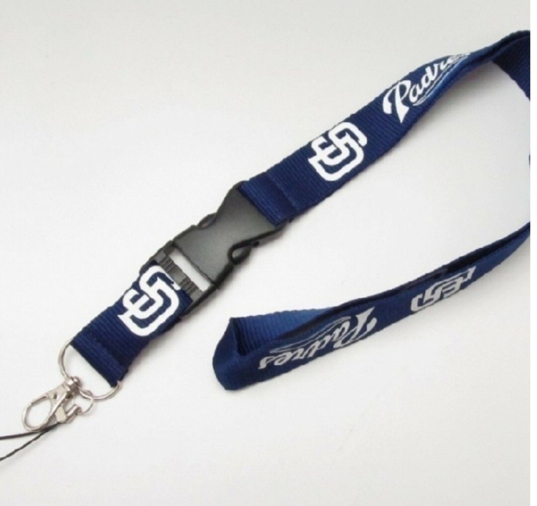 新品 MLB 携帯ストラップ ネックストラップ サンディエゴ パドレス拍卖
