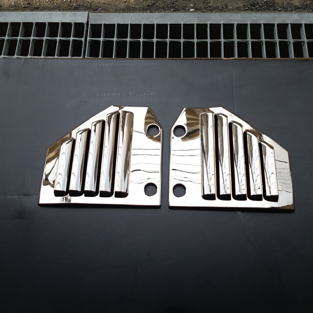 ハマー H2 ベントカバー ブラッククローム拍卖