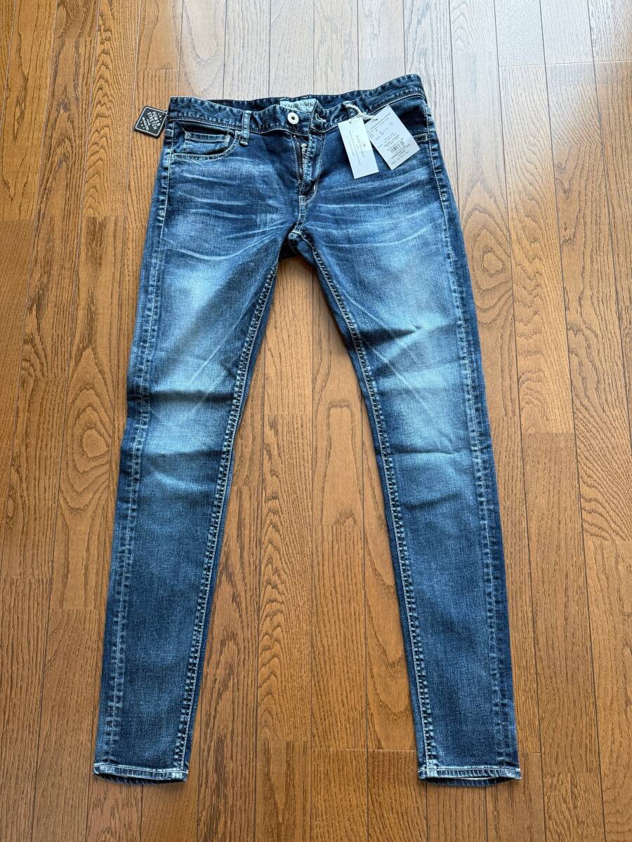 ★新品未使用★ヴァンキッシュVANQUISH★スキニーデニムパンツ32インチ★拍卖