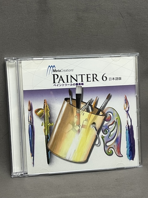 【CD-ROM】 ペインター 6 Painter 日本語版 ペイントツールの最高峰 拍卖