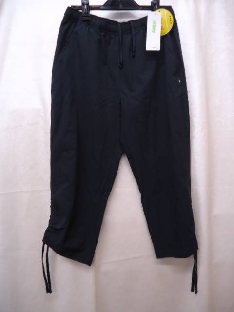【KCM】Z-iro1-751-LL★展示品★【prince/プリンス】レディース スポーツウェア クォーターパンツ ポケット WL9978M ブラック サイズLL拍卖