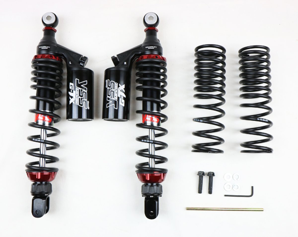 ★YSSリヤショック左右 G-TX 365mm PCX160(KF47) PCX125(JK05/JK06) 車高調整/ねじ式プリロード/コンプレッション・リバウンド減衰力調整拍卖