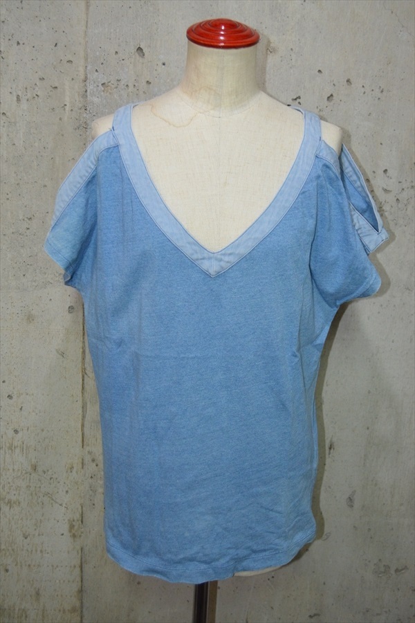 ラコステ LACOSTE ショルダー出し Tシャツ 36 D8008拍卖