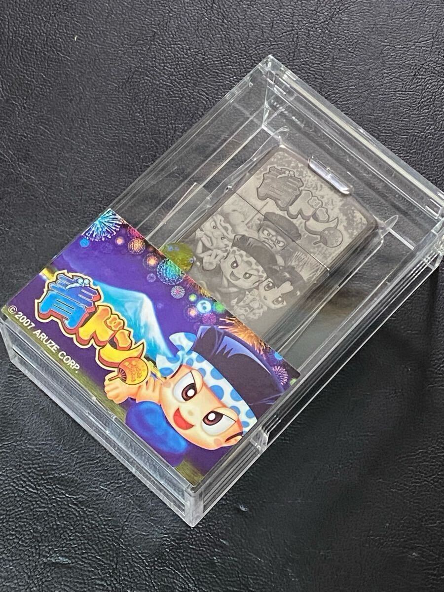 zippo 青ドン 限定品 前面加工 希少モデル 2006年製 シリアルナンバー NO.0412 専用クリアケース 保証書付き拍卖