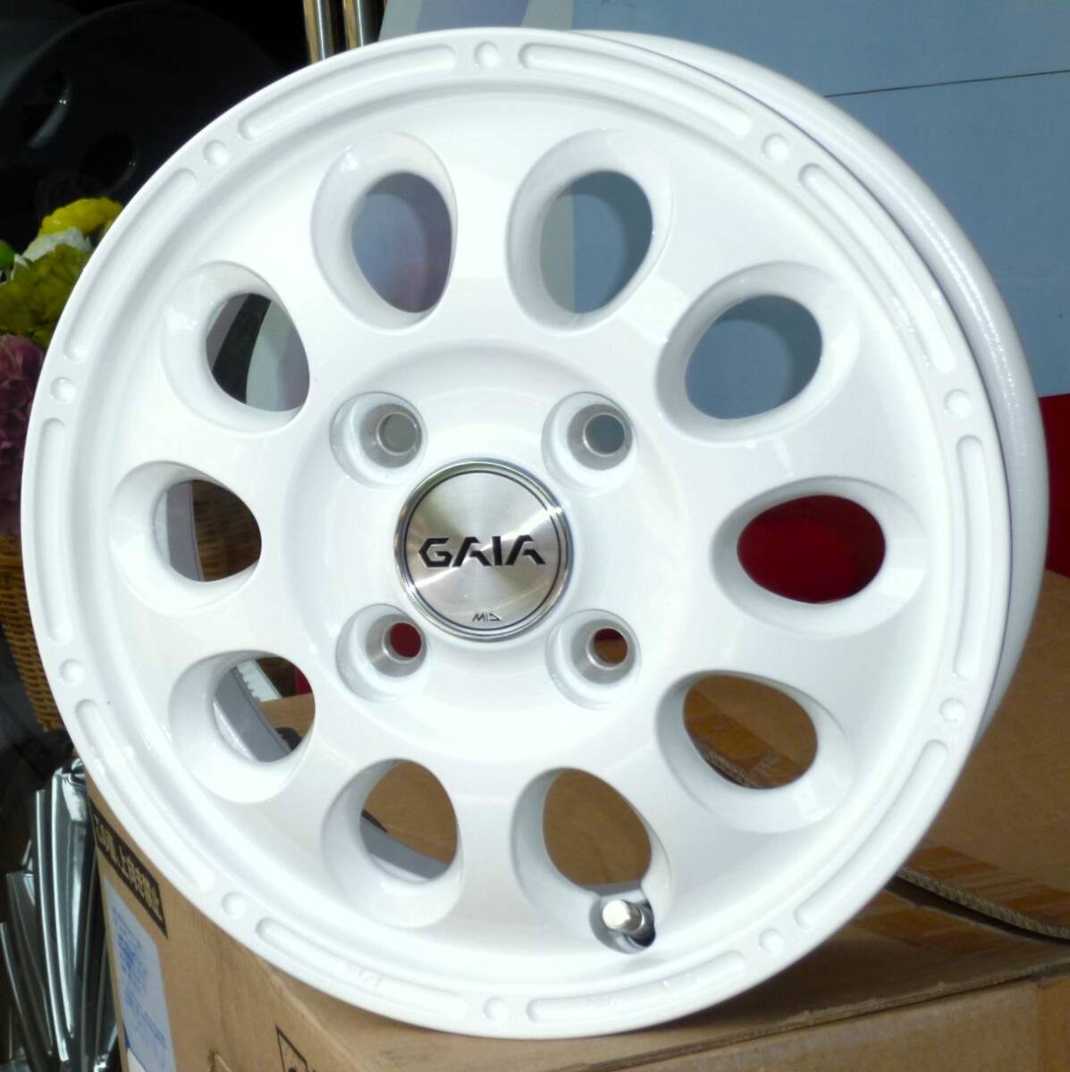 税込! DA17V系 エブリイ用 車検対応ホイール 「ガイア・クロス」 新品1台分(エブリー・エブリィ)拍卖