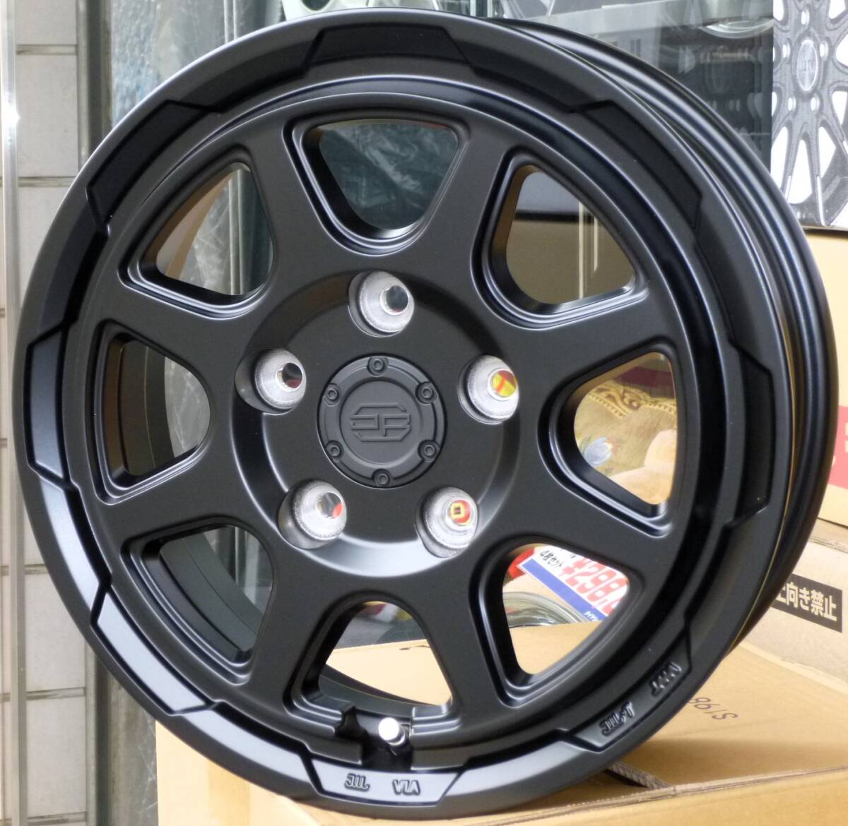 税込! S403M/S413M系 タウンエース バン専用 車検対応ホイール 「STADTBERGE スタットベルグ」 新品1台分拍卖