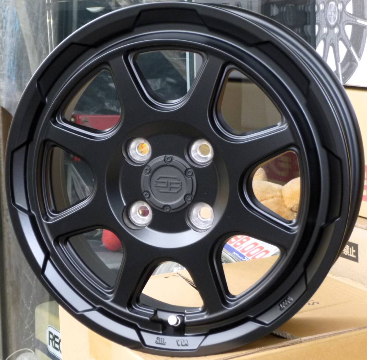 税込! MK54S系 スペーシアギア、MK94S系 スペーシアギア ハイブリッド用 ホイール 「STADTBERGE スタットベルグ」 新品1台分拍卖