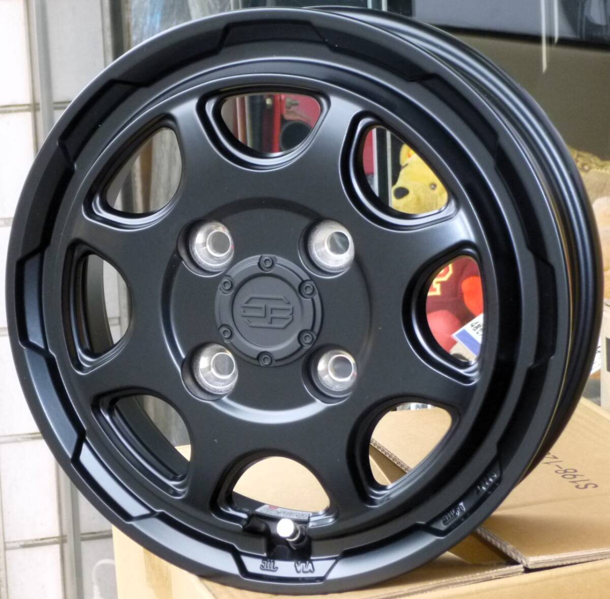 税込! S700V/S710V系 ハイゼット・カーゴ用ホイール 「STADTBERGE スタットベルグ」 新品1台分拍卖