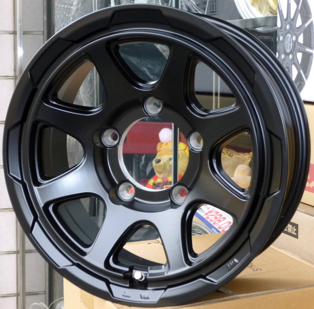 税込! JB74W系 ジムニーシエラ用ホイール 「STADTBERGE スタッドベルグ」 新品1台分拍卖