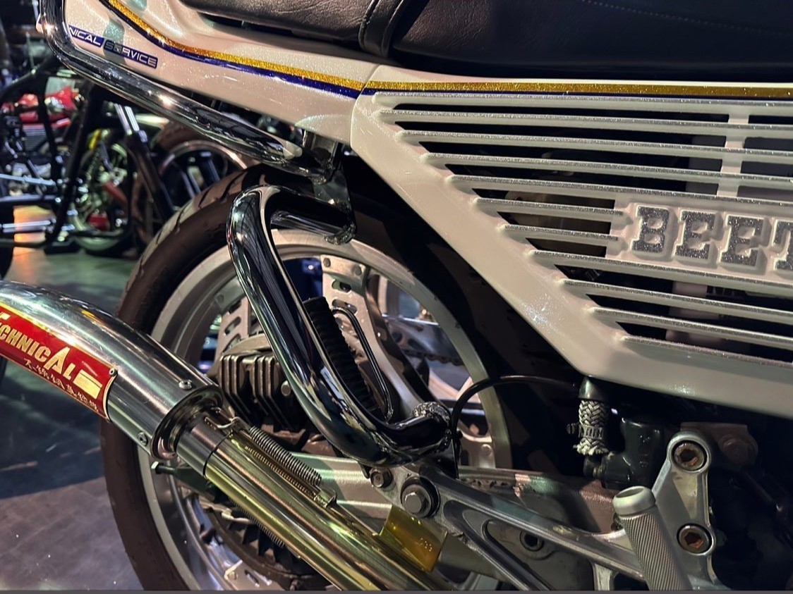 CBX400F メッキリアガード CBX400F2 CBX550F テクニカルサービス本多製 エンジンガード拍卖