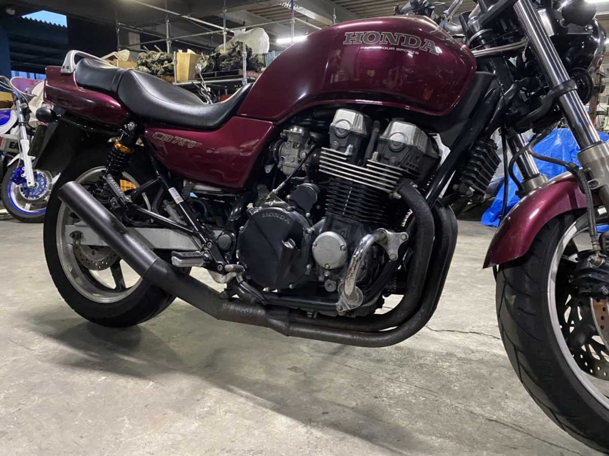 CB750 RC42 ショート管 ブラック マフラー新品 国内生産 ホンダ 拍卖