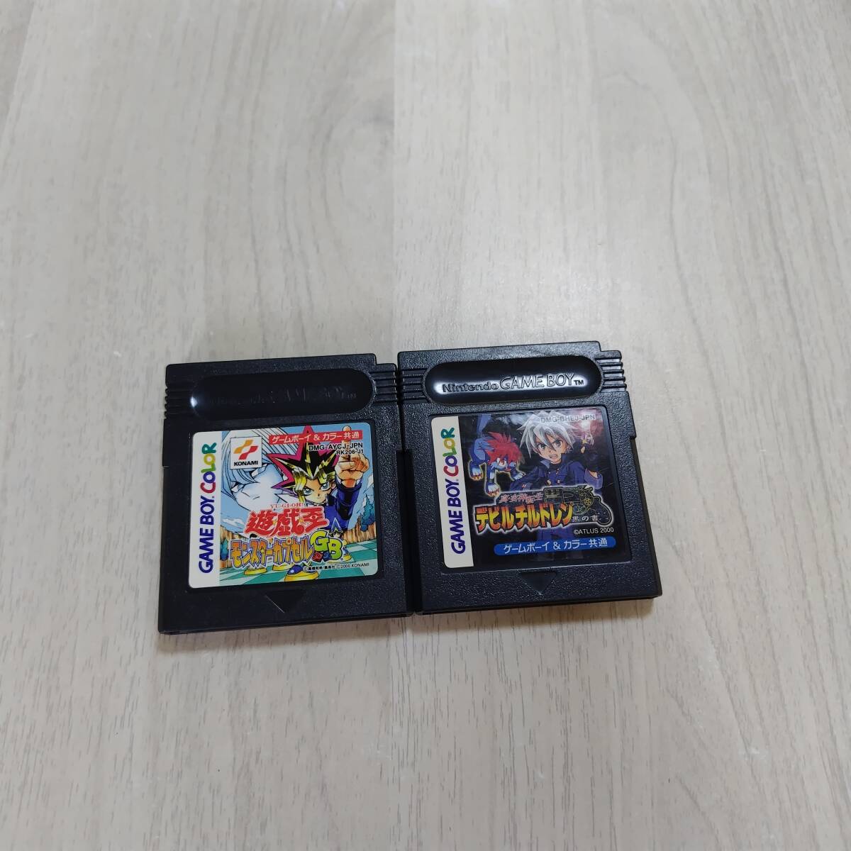 ☆即決 GB 遊戯王モンスターカプセルGB 真・女神転生デビル 黒の書   レターパックライトFC8本までGB GBA 数十本同梱可☆拍卖