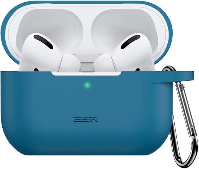 ESR Airpods Pro ケース (2023/2022/2019)用 AirPods Pro 第2世代/第1世代 ケース AirPods Pro2 2023 シリコン保護ケース カラビナ付き 拍卖