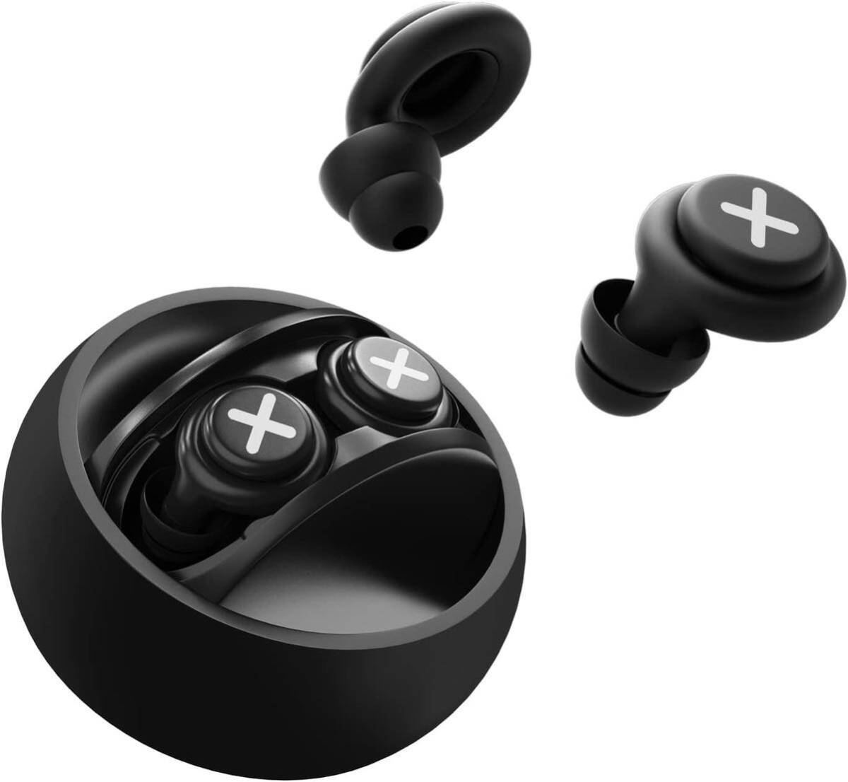 耳栓 睡眠用 シリコン 遮音 防音 ノイズキャンセリング イヤープラグ 快眠 安眠グッズ 騒音対策 32dB低減耳栓1ペア+収納ケース1個(黒い)拍卖