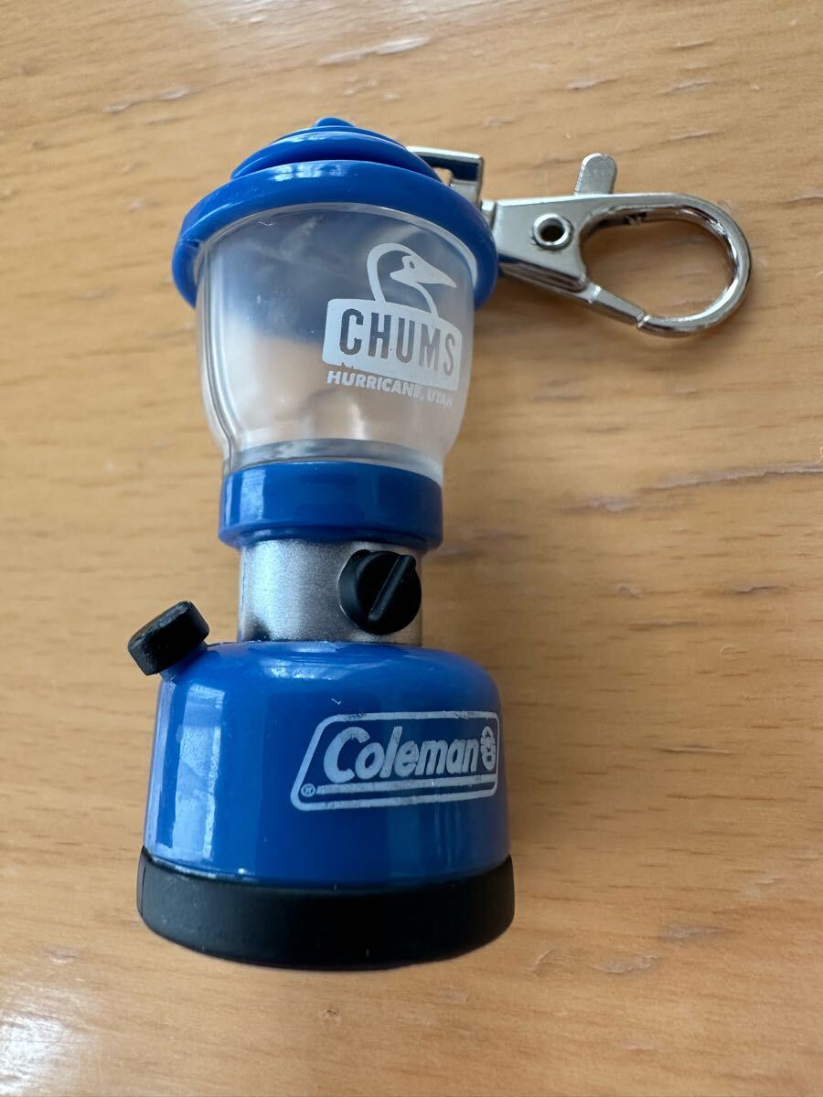ガチャ チャムス コールマン ミニランタン コレクション CHUMS Coleman Blue拍卖