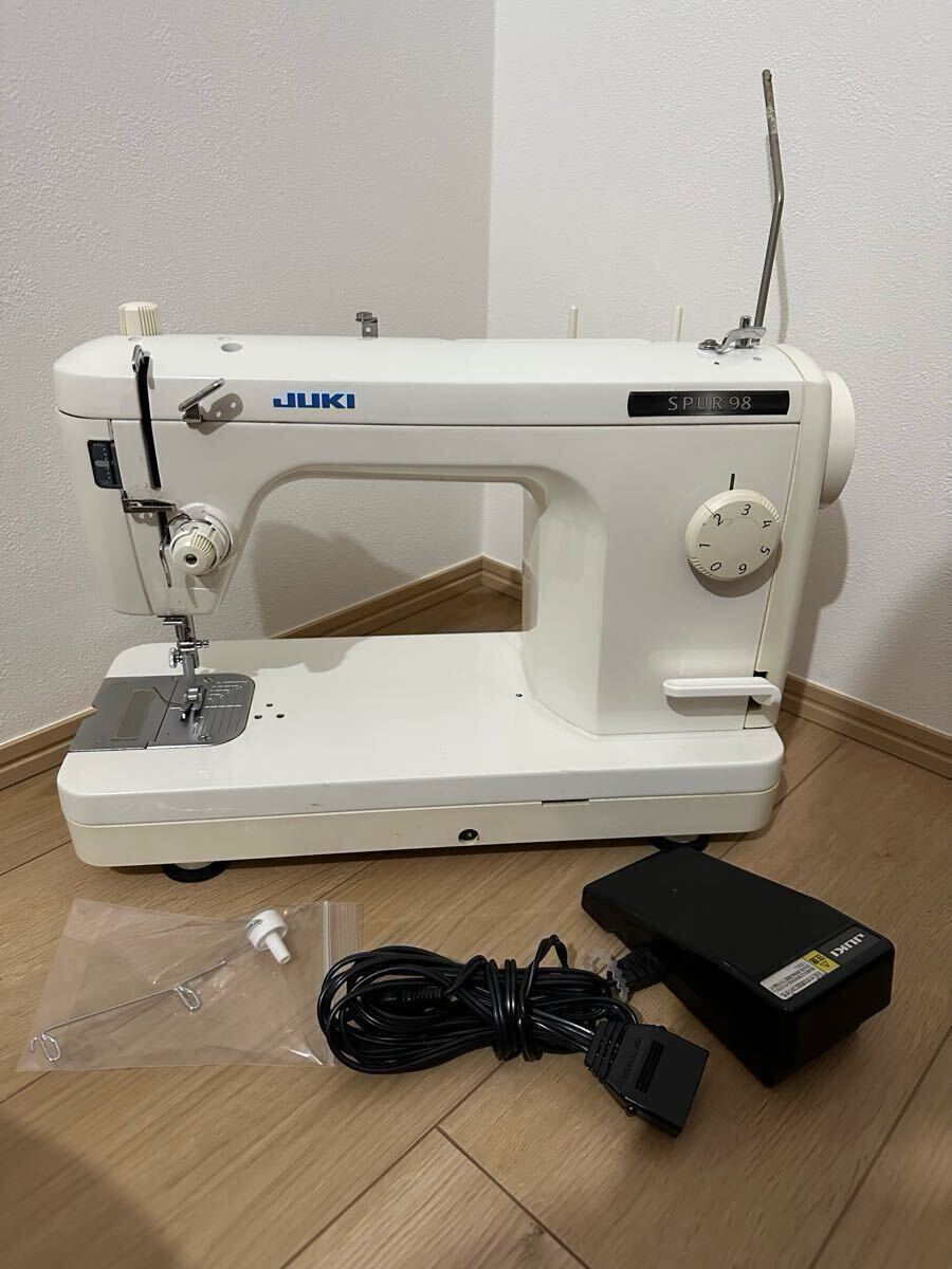 ●通電確認済●簡易動作確認済● JUKI SPUR98 ジューキ / 職業用ミシン ミシン シュプール 工業用 プロ用 裁縫拍卖