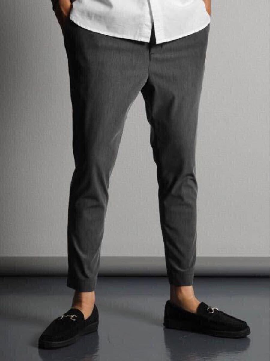 The DUFFER of ST.GEORGE 『WONDER SHAPE』Heritage:360°全方向高伸縮 『ワンダーシェイプ』 抗菌・消臭機能 クロップドパンツ M灰拍卖