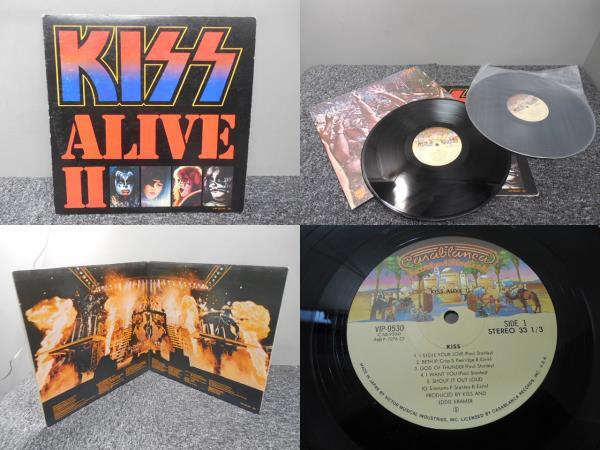 KISS・キッス / A LIVE Ⅱ ( 2枚組・国内盤 ) LP盤・VIP-9529拍卖