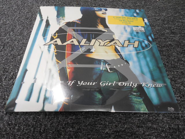 AALIYAH・アーリア / if your girl only knew ( 未開封盤 ) LP盤・0-95644拍卖