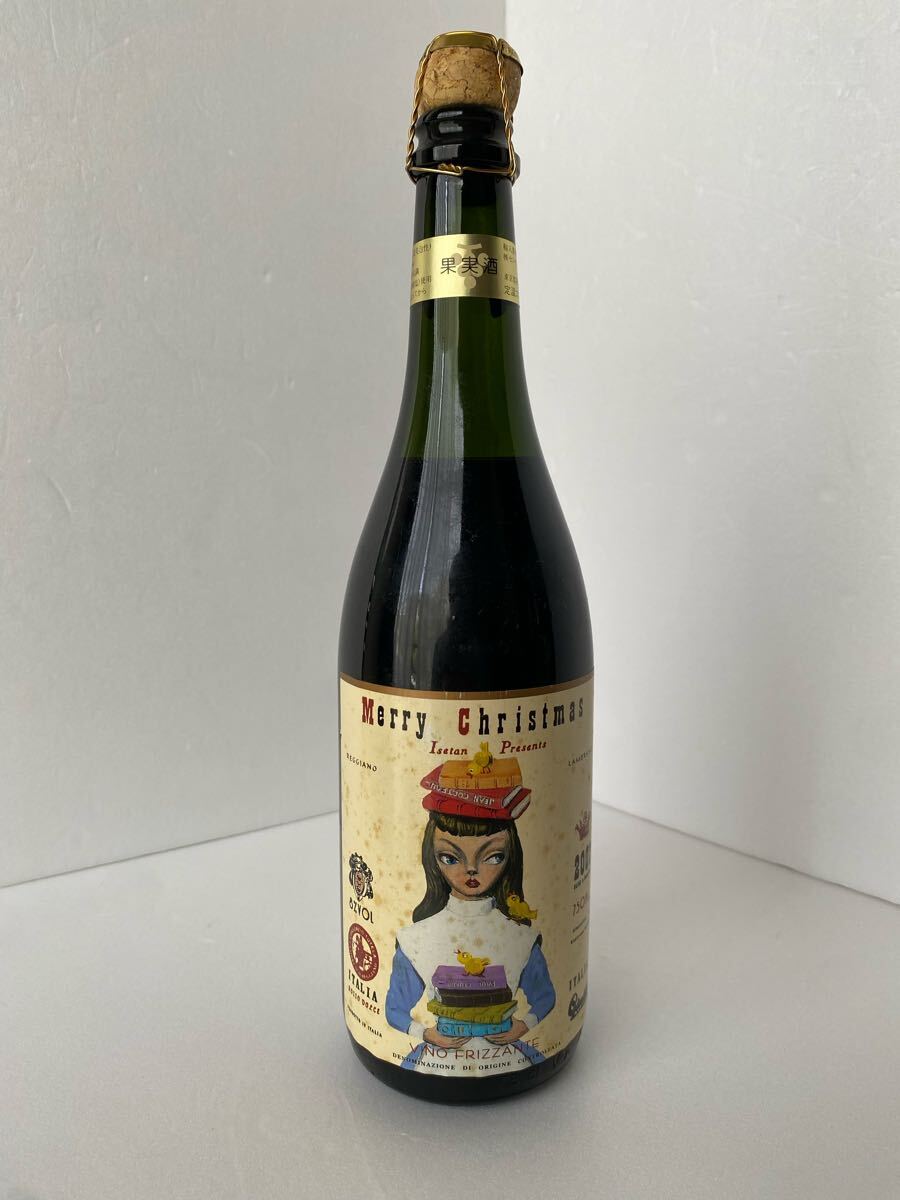 未開封◆金子國義 Kuniyoshi Kaneko ラベル ワイン Merry Christmas 2002 メリークリスマス 伊勢丹拍卖