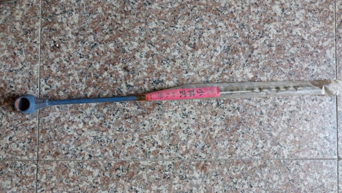 ハンドドリル ジャンク品 6mm 全長410mm 長期保管品拍卖