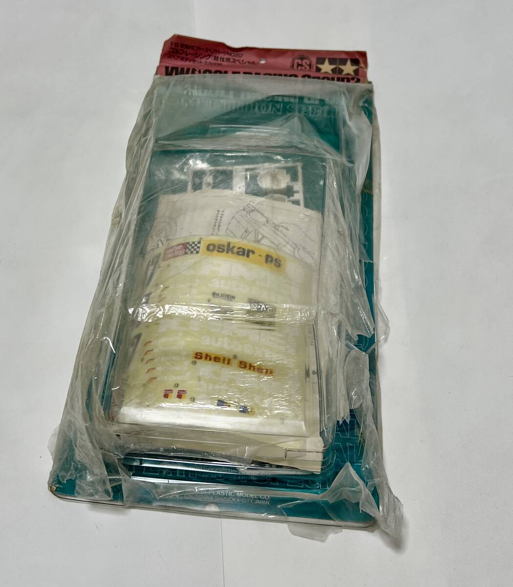 未組立品 タミヤ 小鹿 日本製 1/12 電動RCカースペアパーツNO.157 ゴルフ レーシング 競技用スペシャル スペアボディセット拍卖