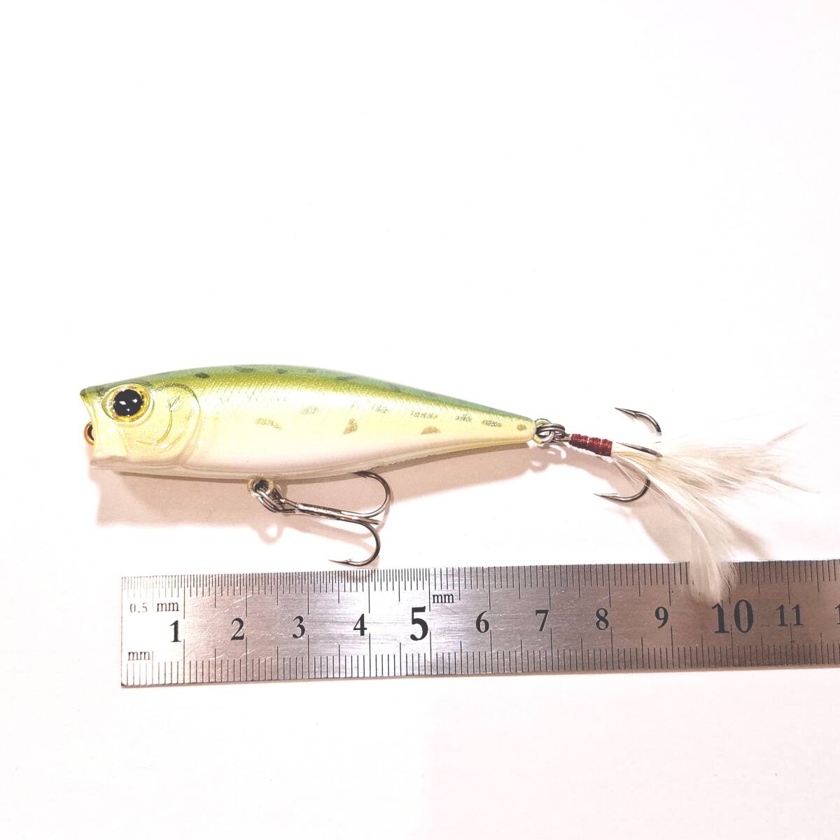 美品 ラッキークラフト S8 POPPER パールフロッグ 送料210円 S8ポッパー 拍卖